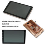 مانیتور 9 اینچ DSP + CarPlay burmester - رم 4 حافظه داخلی 64