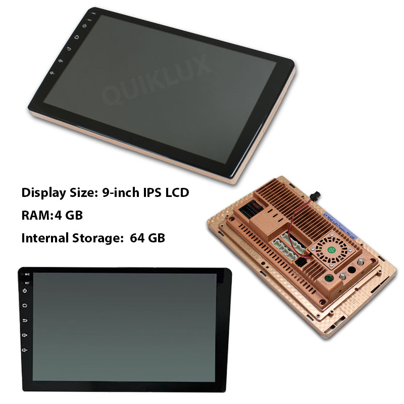 مانیتور 9 اینچ DSP + CarPlay burmester - رم 4 حافظه داخلی 64