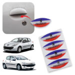 محافظ زیر دستگیره درب 206+207 طرح پرچم فرانسه