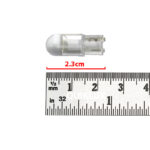 لامپ COB آریایی مدل شیشه ای بسته 2 عددی - رنگ آبی