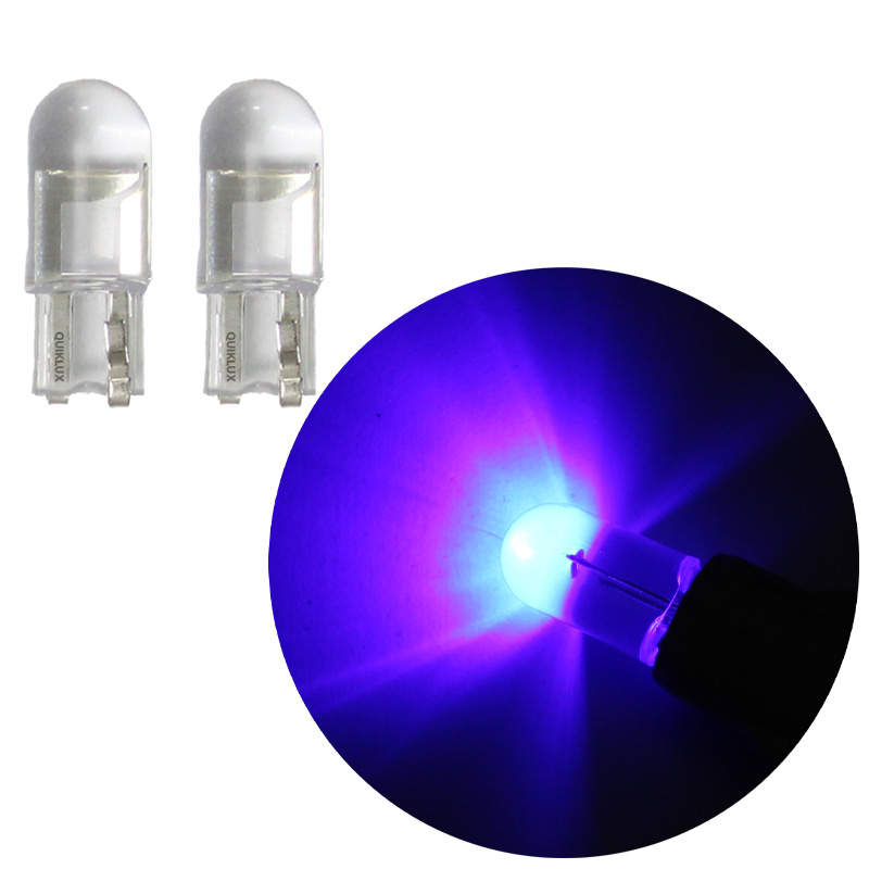 لامپ COB آریایی مدل شیشه ای بسته 2 عددی - رنگ آبی