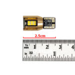 لامپ SMD آریایی 18 تایی مدل کنباس دار فریم فلزی - بسته 2 عددی رنگ لیمویی