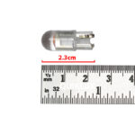 لامپ COB آریایی مدل شیشه ای بسته 2 عددی - رنگ صورتی