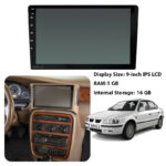 مانیتور 9 اینچ burmester – رم 1 حافظه داخلی 16 مناسب سمند