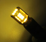 لامپ SMD آریایی 18 تایی مدل کنباس دار فریم فلزی - بسته 2 عددی رنگ لیمویی