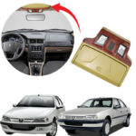 چراغ سقف پژو پارس و 405 جا عینکی دار جدید طرح چوب مات