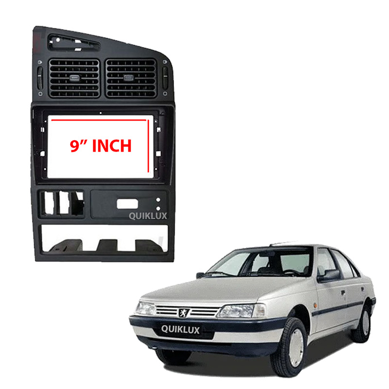 قاب مانیتور 9 اینچ مناسب برای پژو 405 داشبورد قدیم