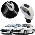 سردنده پژو 206 - 207 اسپرت طرح 2008 cover plus - رنگ سفید