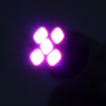 لامپ SMD آریایی 5 تایی بسته 2 عددی - رنگ صورتی