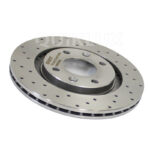 دیسک ترمز SMT سوراخ دار چرخ جلو پژو 405، پژو پارس، سورن ال ایکس، سمند ال ایکس – مدل توربو