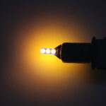 لامپ COB آریایی 6 تایی مدل jet بسته 2 عددی - رنگ لیمویی