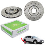 دیسک ترمز SMT سوراخ دار اسپرت چرخ عقب - H30 CROSS