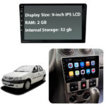 مانیتور 9 اینچ DSP + CarPlay burmester - رم 2 حافظه داخلی 32 مناسب ال 90