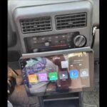 قاب مانیتور 9 اینچ مناسب برای پراید داشبورد قدیم