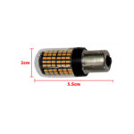 لامپ SMD تک کنتاکت 144 تایی AG (ساده) بسته 2 عددی - رنگ نارنجی