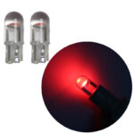 لامپ COB آریایی مدل شیشه ای بسته 2 عددی - رنگ قرمز