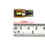 لامپ SMD آریایی 18 تایی مدل کنباس دار فریم فلزی - بسته 2 عددی رنگ نارنجی