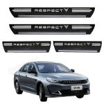 برچسب پارکابی طرح چرمی مدل ونوس نوشته رسپکت RESPECT