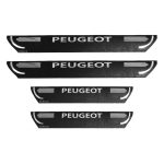 برچسب پارکابی طرح چرمی مدل ونوس نوشته peugeot