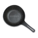 تابه گرد تک دسته گریل چدنی گرانیت نچسب