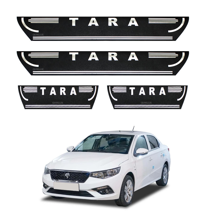 برچسب پارکابی طرح چرمی مدل ونوس نوشته لاتین TARA