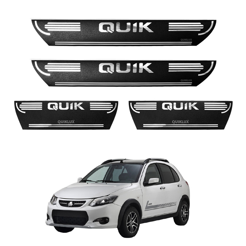 برچسب پارکابی طرح چرمی مدل ونوس نوشته QUIK لاتین