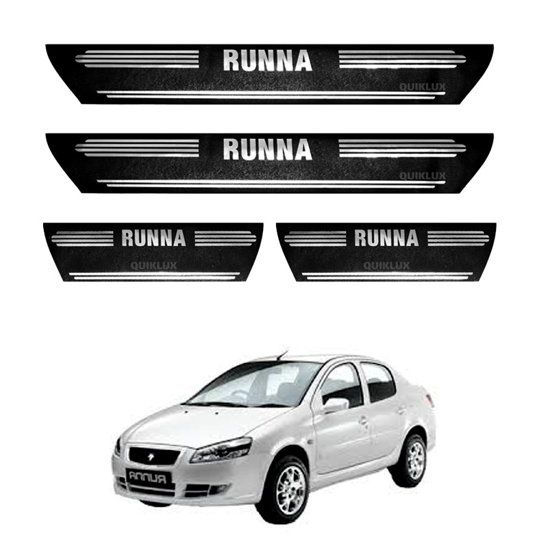 برچسب پارکابی طرح چرمی مدل ونوس نوشته runa لاتین