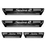 برچسب پارکابی طرح چرمی مدل ونوس نوشته SAINA-S لاتین