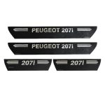 برچسب پارکابی طرح چرمی مدل ونوس نوشته peugeot - 207i