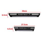 برچسب پارکابی طرح چرمی مدل ونوس نوشته رسپکت  RESPECT - Image 4