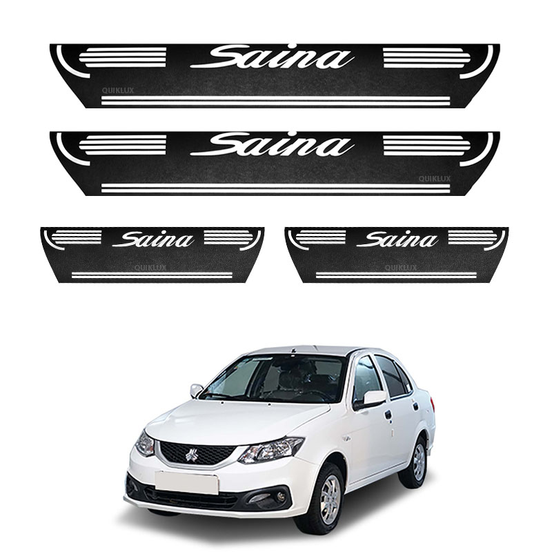 برچسب پارکابی طرح چرمی مدل ونوس نوشته SAINA لاتین