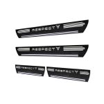 برچسب پارکابی طرح چرمی مدل ونوس نوشته رسپکت RESPECT