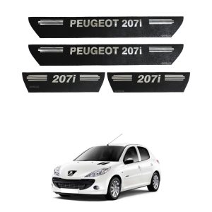 برچسب پارکابی طرح چرمی مدل ونوس نوشته peugeot - 207i