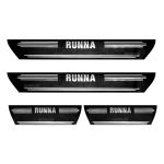 برچسب پارکابی طرح چرمی مدل ونوس نوشته runa لاتین