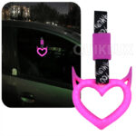 آویز سوریکاوا چراغ دار رنگ صورتی