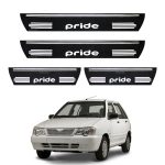 برچسب پارکابی طرح چرمی مدل ونوس نوشته پراید Pride