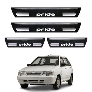 برچسب پارکابی طرح چرمی مدل ونوس نوشته پراید Pride
