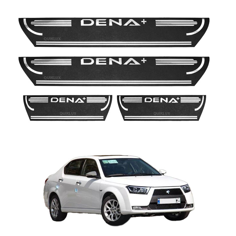 برچسب پارکابی طرح چرمی مدل ونوس نوشته + DENA