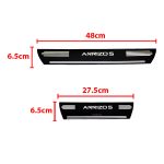 برچسب پارکابی طرح چرمی مدل ونوس نوشته آریزو 5