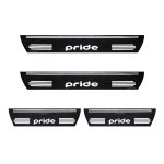 برچسب پارکابی طرح چرمی مدل ونوس نوشته پراید Pride - Image 2