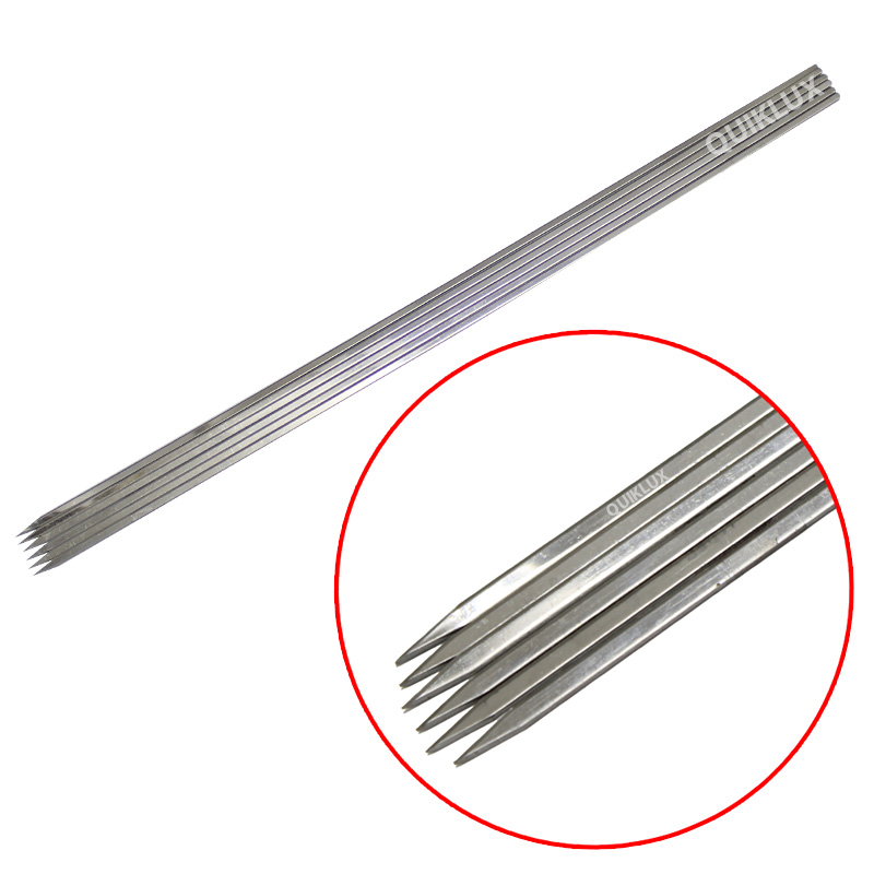 سیخ جیگر استیل بسته 6 عددی(کمپینگ)