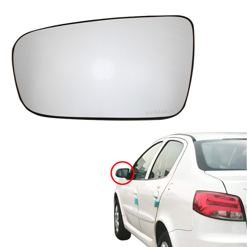 شیشه اینه بغل رانا ساده reffilex (راننده)