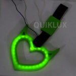 آویز سوریکاوا چراغ دار رنگ سبز