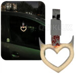 آویز سوریکاوا چراغ دار   رنگ سفید