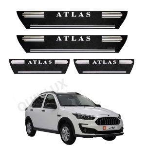 برچسب پارکابی طرح چرمی مدل ونوس نوشته ATLAS لاتین