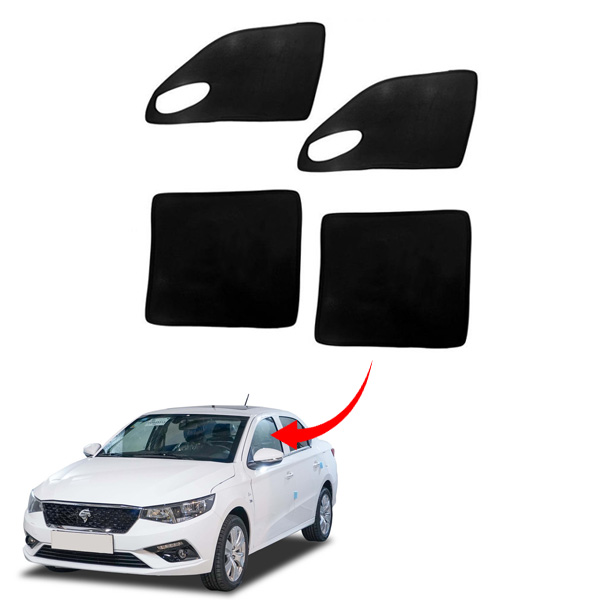 پرده بغل 4 تکه فابریکی تاشو تارا