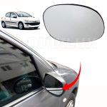 شیشه اینه بغل پژو 206 ساده reffilex (شاگرد)
