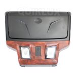 چراغ سقف پژو پارس و 405 جا عینکی دار جدید مشکی با طرح چوب مات