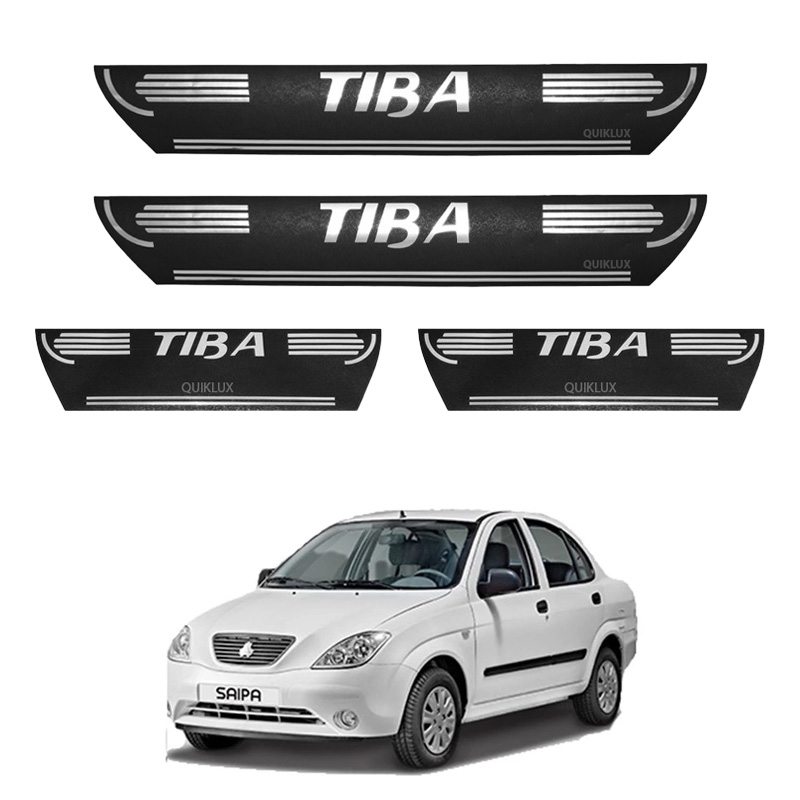 برچسب پارکابی طرح چرمی مدل ونوس نوشته تیبا Tiba لاتین