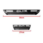 برچسب پارکابی طرح چرمی مدل ونوس نوشته QUIK لاتین